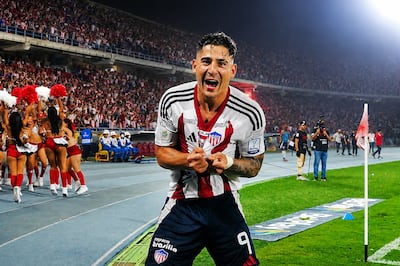 Guillermo Miguel Paiva (28 años), atacante paraguayo del Junior de Barranquilla.