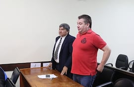 Tomás Rafael Rojas Cañete, alias "Toma'i", narcotraficante condenado a 25 años de cárcel; y el Abog. Filemón Meza.