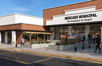 La estructura del renovado Mercado Municipal de Itauguá estará a cargo de la municipalidad, mientras que el equipamiento de la Gobernación de Central.