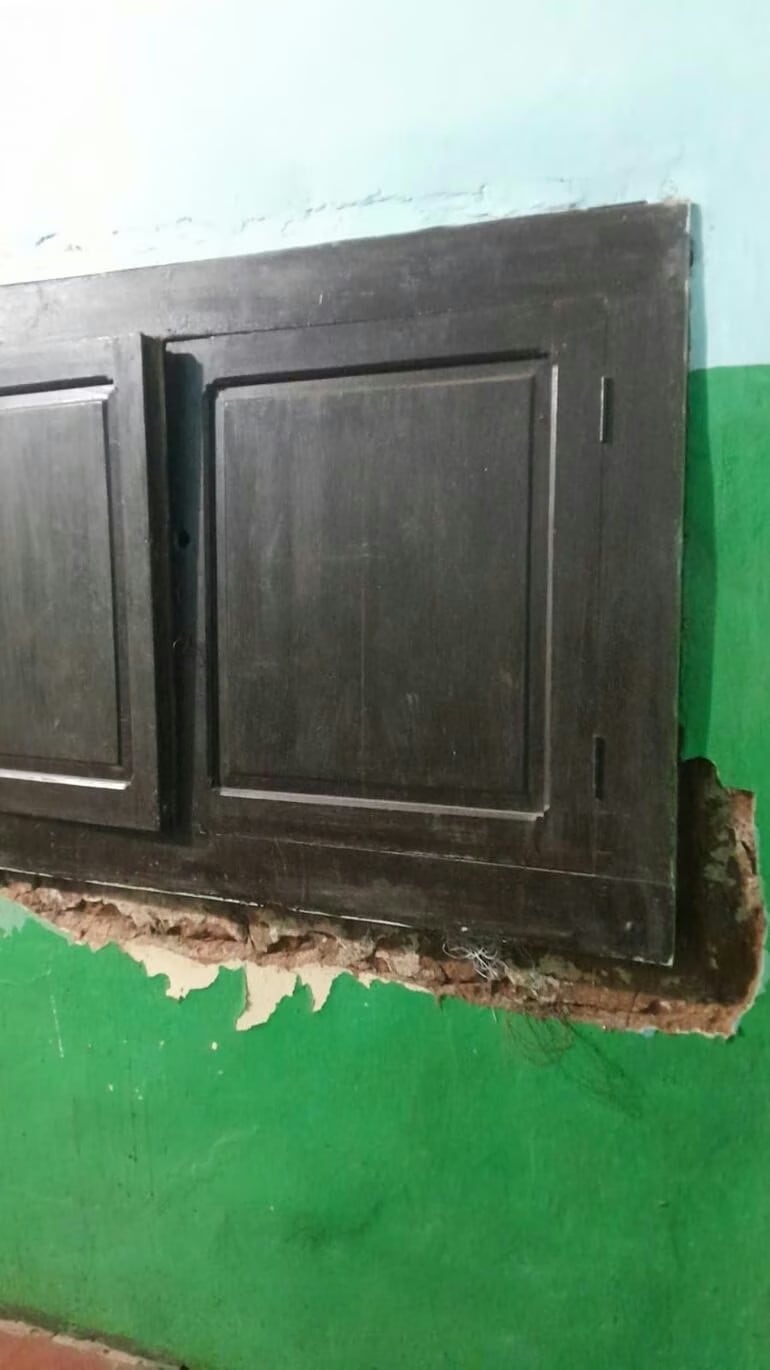 La situación edilicia es lamentable.
