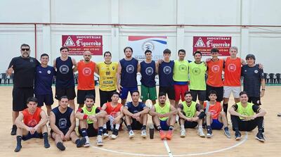 Los varones se preparan para los Bolivarianos en Perú.