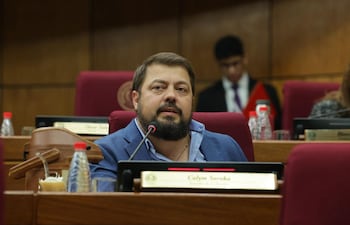 Colym Soroka (ANR, Disidente). Foto Prensa Senado.