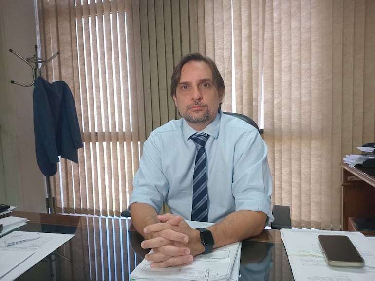 Jorge Sabaté, director de Asuntos Jurídicos de la Municipalidad de Asunción.