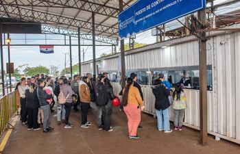 El control integrado se puso en marcha desde el lunes en el puente internacional Encarnación - Posadas.