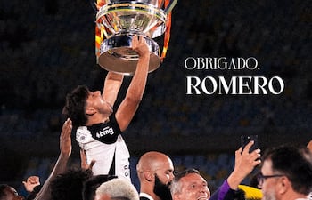 El delantero paraguayo, Ángel Rodrigo Romero Villamayor (33 años) cierra un ciclo histórico en el Sport Club Corinthians Paulista.