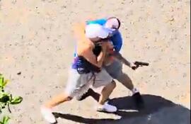 Así fue el enfrentamiento a tiros en la zona de Sajonia.