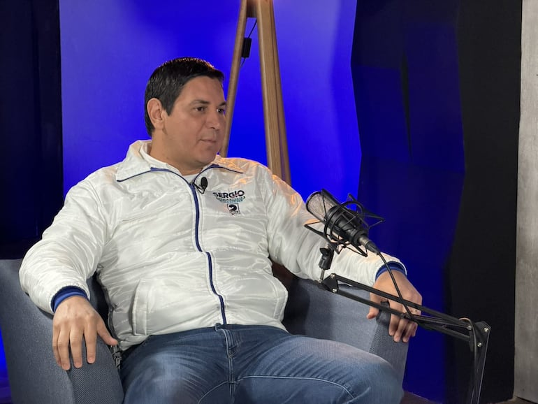 Sergio Estigarribia (PLRA), candidato a la intendencia de Villa Elisa.