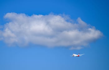 Avión en vuelo