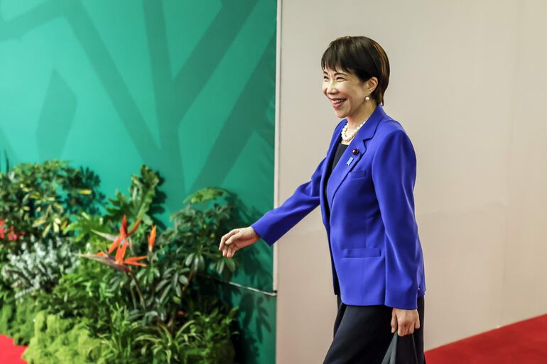 Sanae Takaichi, primera ministra de Japón.