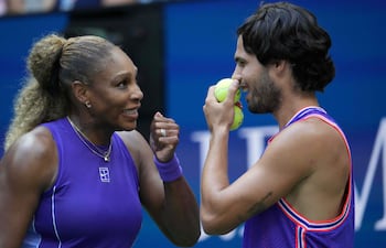 Carlos Alcaraz y Serena Williams en dobles mixtos, un show para apreciar.