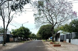 Complejo habitacional Mil Viviendas de Yacyretá en Ayolas.