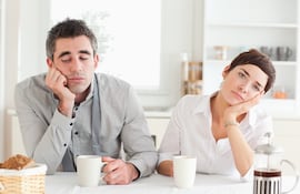 Pareja aburrida, imagen ilustrativa.