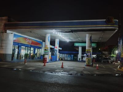 Un playero fue víctima de un asalto en esta estación de servicios ubicada en Fernando de la Mora.