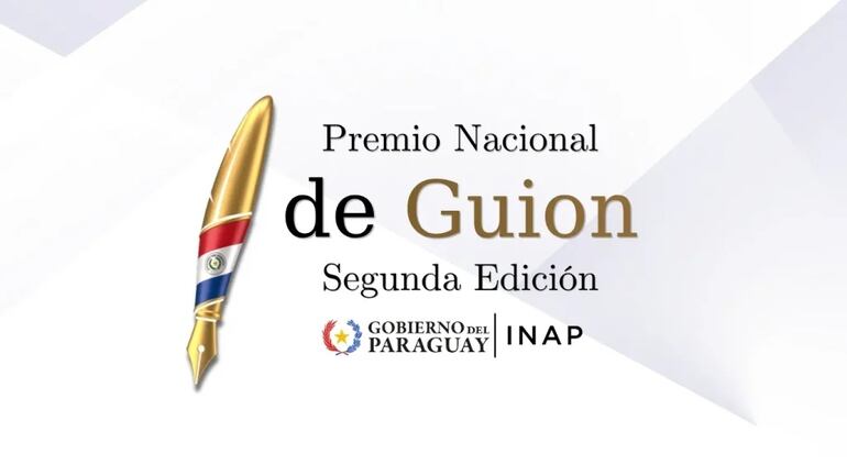 Afiche promocional del Premio Nacional del Guion en su segunda edicion.