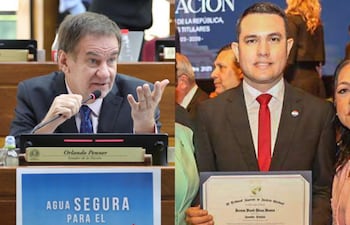 Orlando Penner y Hernan Rivas.