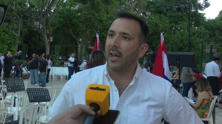 El concejal cartista César “Ceres” Escobar