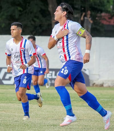 Guillermo Alexis "Memo" Beltrán (40 años), figura goleadora del 3 de Noviembre.