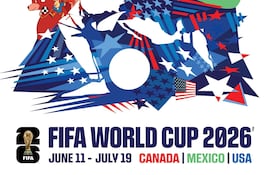 Fotografía cedida por la FIFA que muestra el póster oficial de la Copa Mundial de la FIFA 2026.