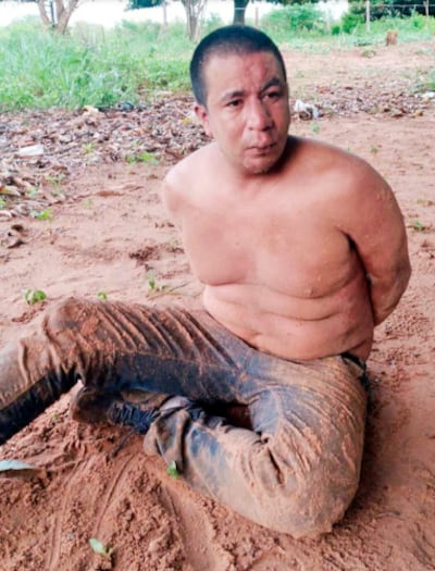 El pistolero y jefe de secuestradores Ever Alejandro Ozuna López, alías Tanchí, escapó esta madrugada de la cárcel de Emboscada Martín Mendoza, de máxima seguridad, junto a un compañero de celda.