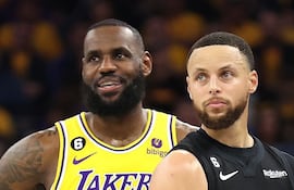 LeBron James (39 años) y Stephen Curry (36) juegan en Navidad.