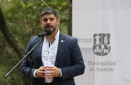El intendente de Asunción Óscar "Nenecho" Rodríguez.