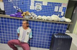 Sanção de Souza, detenido (Foto Gentileza).