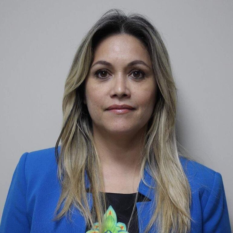 Abg. Karina Liz Caballero Hellion. 
