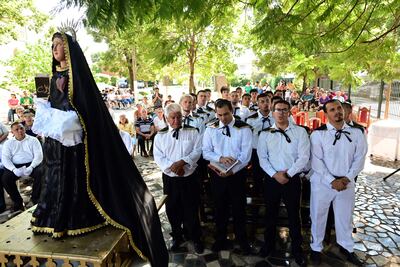 Los estacioneros se destacaron durante la celebración en Ñemby.