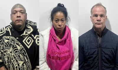 Troy Anthony Vasquez, Marisol Rivas y David Thomas Wise, estadounidenses imputados por tráfico internacional de marihuana premium.