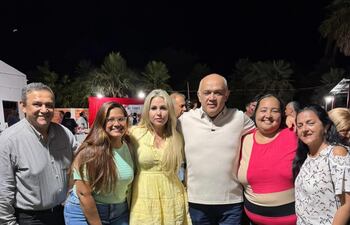 Óscar Venancio “Ñoño” Núñez Giménez fue anfitrión en el lanzamiento de la pre candidatura de Luis López.