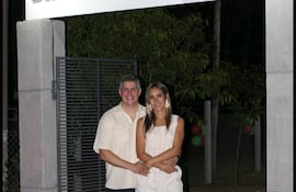 El imputado diputado cartista Esteban Samaniego y su esposa, la acusada intendenta de Quyquyhó Patricia Corvalán.