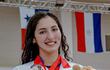 La paraguaya Gabriela Montserrat Viveros Mendoza (27/4/2001) conquistó la primera medalla de plata en Perú.