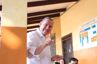 Javier Zacarías Irún, senador colorado cartista.