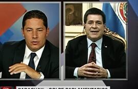 Durante la Enmienda de Sangre del 2017, Fernando del Rincón recordó que en 2013 Cartes mintió en la CNN al prometer no buscar la reelección.