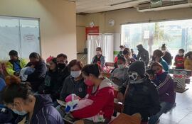 Hospital de Luque: Aumento de consultas por cuadros respiratorios en niños.