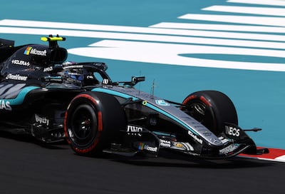 SUZUKA (Japón), 28/03/2026.- El piloto de Mercedes, Andrea Kimi Antonelli, de Italia, en acción durante la tercera sesión de entrenamientos libres del Gran Premio de Japón de Fórmula 1.