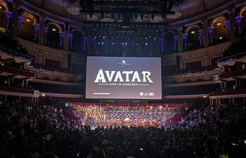 El Royal Albert Hall de Londres albergó al estreno mundial de "Avatar: Live in concert".
