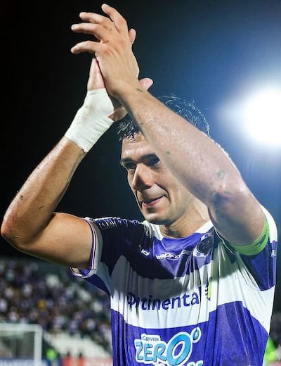 Pedro Pablo Sosa Rodríguez (34 años), experimentado capitán del Sportivo 2 de Mayo de Pedro Juan Caballero.