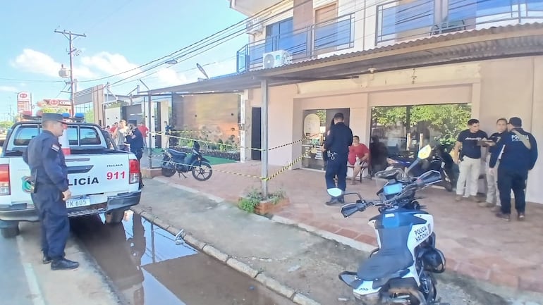 Lugar donde ocurrió el hecho.