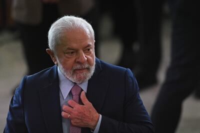 El presidente de Brasil, Luiz Inácio Lula da Silva.