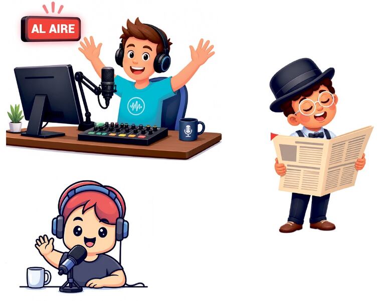 Medios de comunicación.