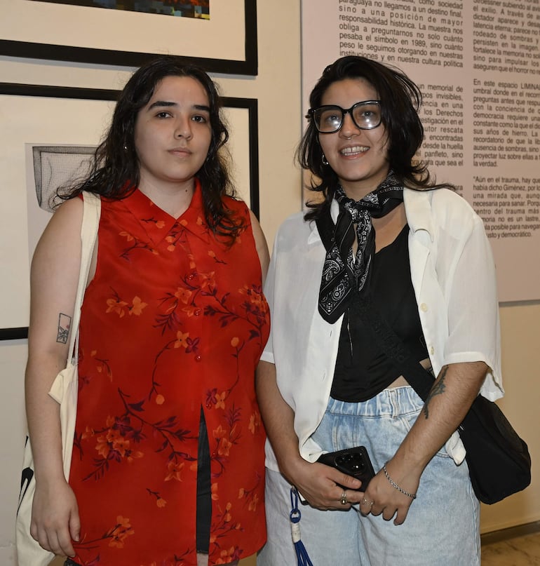 Abigail Escobar y Jimena Ramírez. 