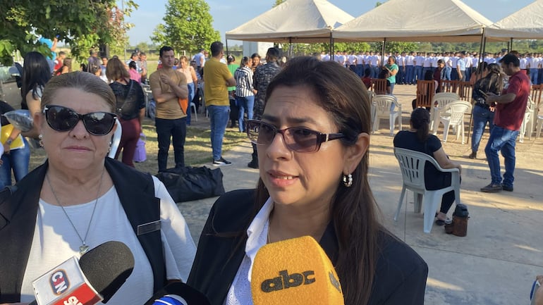 Liz Meza, gobernadora de Concepción (ANR-HC).