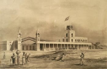 Ocupación de Asunción. Colección de Fabian Chamorro.