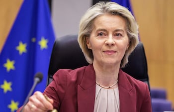 Úrsula von der Leyen, presidenta de la Comisión Europea, brazo ejecutivo de la UE.