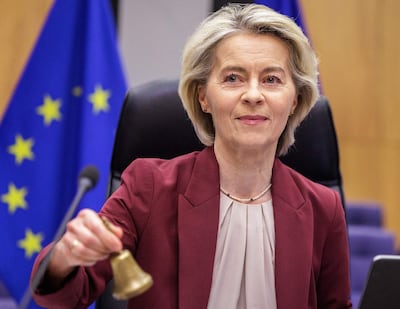 Úrsula von der Leyen, presidenta de la Comisión Europea, brazo ejecutivo de la UE.