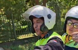 Los dos agentes de PMT de Asunción acusados de presunta coima.