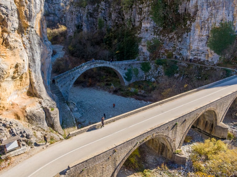 Cañón Vikos, Grecia.