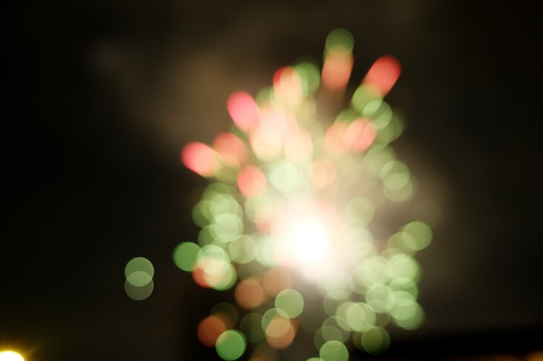 Concepto de visión borrosa.