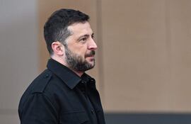 Volodímir Zelenski, presidente de Ucrania.